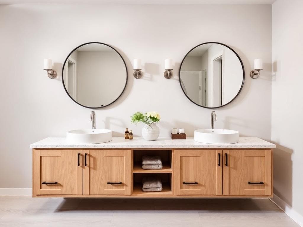 Luxury bathroom renovation with marble finishes in Upper Providence, PA